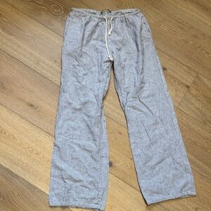 Brandy Melville Blue and White Striped Pants